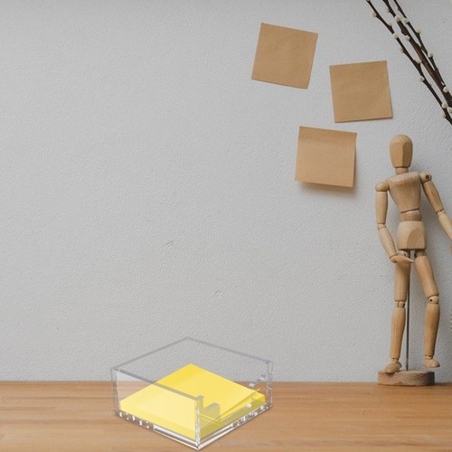 2 Pcs Desktop-Notizbox Büro Halter Für Notizblöcke -Organisatoren - 第 4/10 張圖片
