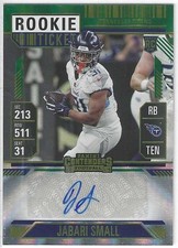 2024 Contenders JABARI SMALL Tennessee Titans Rookie Ticket  Autograph # 201