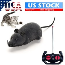 Remote Control RC Rat Mouse MICE Wireless For Cat Dog Pet Toy Novelty Gift