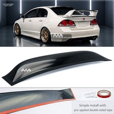 For 06-11 Honda Civic Sedan 4dr Rear Window Roof Visor Spoiler Wing Acrylic For 06-11 Honda Civic Sedan 4dr Rear Window Roof Visor Spoiler Wing Acrylic