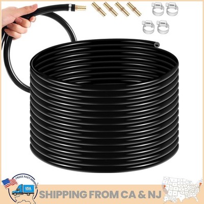   inch Self Sinking Aeration Hose 100ft Weighted PVC Air Pump Tubing for Garden