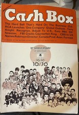 CASH BOX MAGAZINE December 19, 1970 MOTOWN&rsquo;S 10th ANNIVERSARY John Lennon