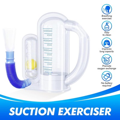 Incentive Spirometer Adult,Breathing Exercise Device For Spirometer Lung Exercis