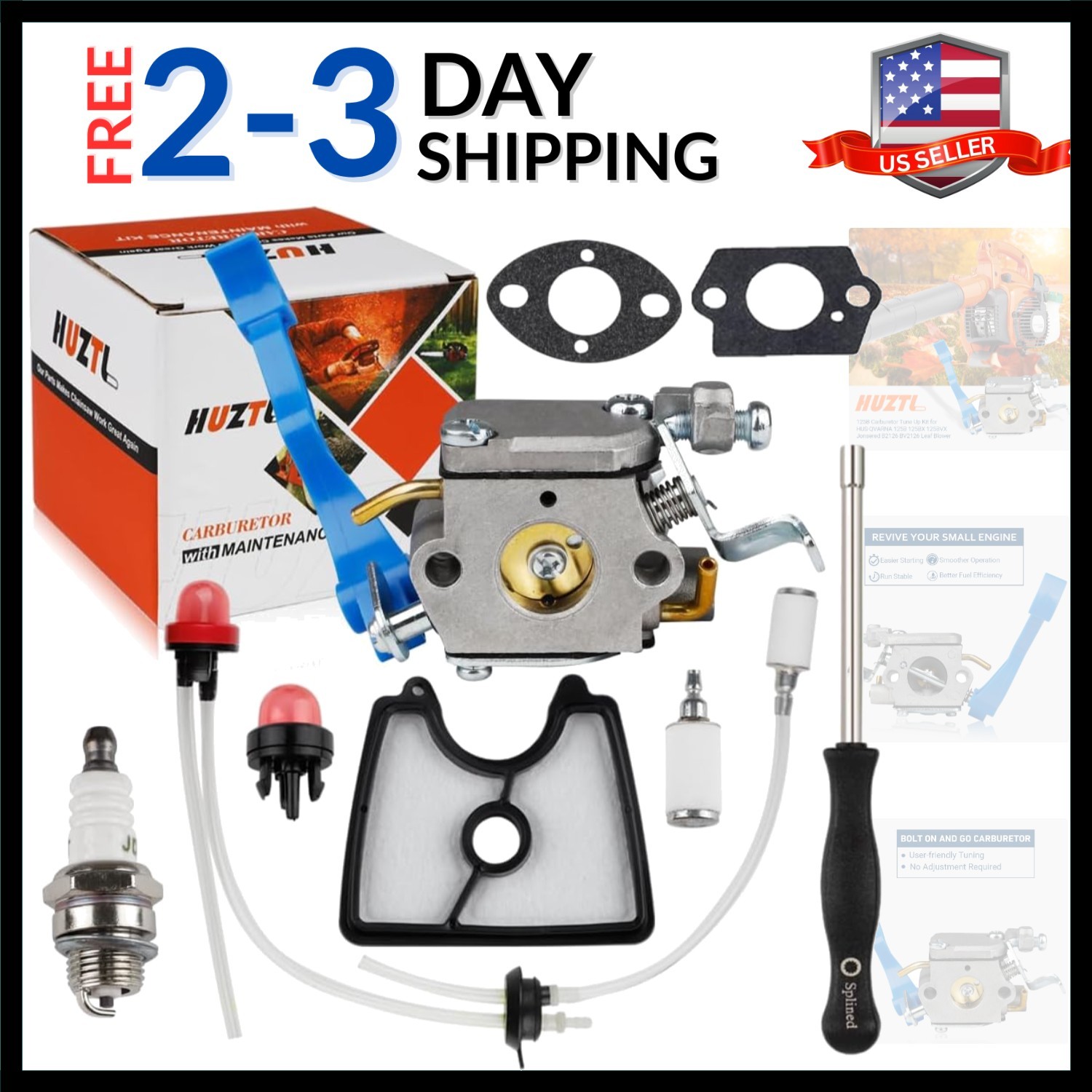 Parts C1q-w37 Carb Air Filter Fuel ...