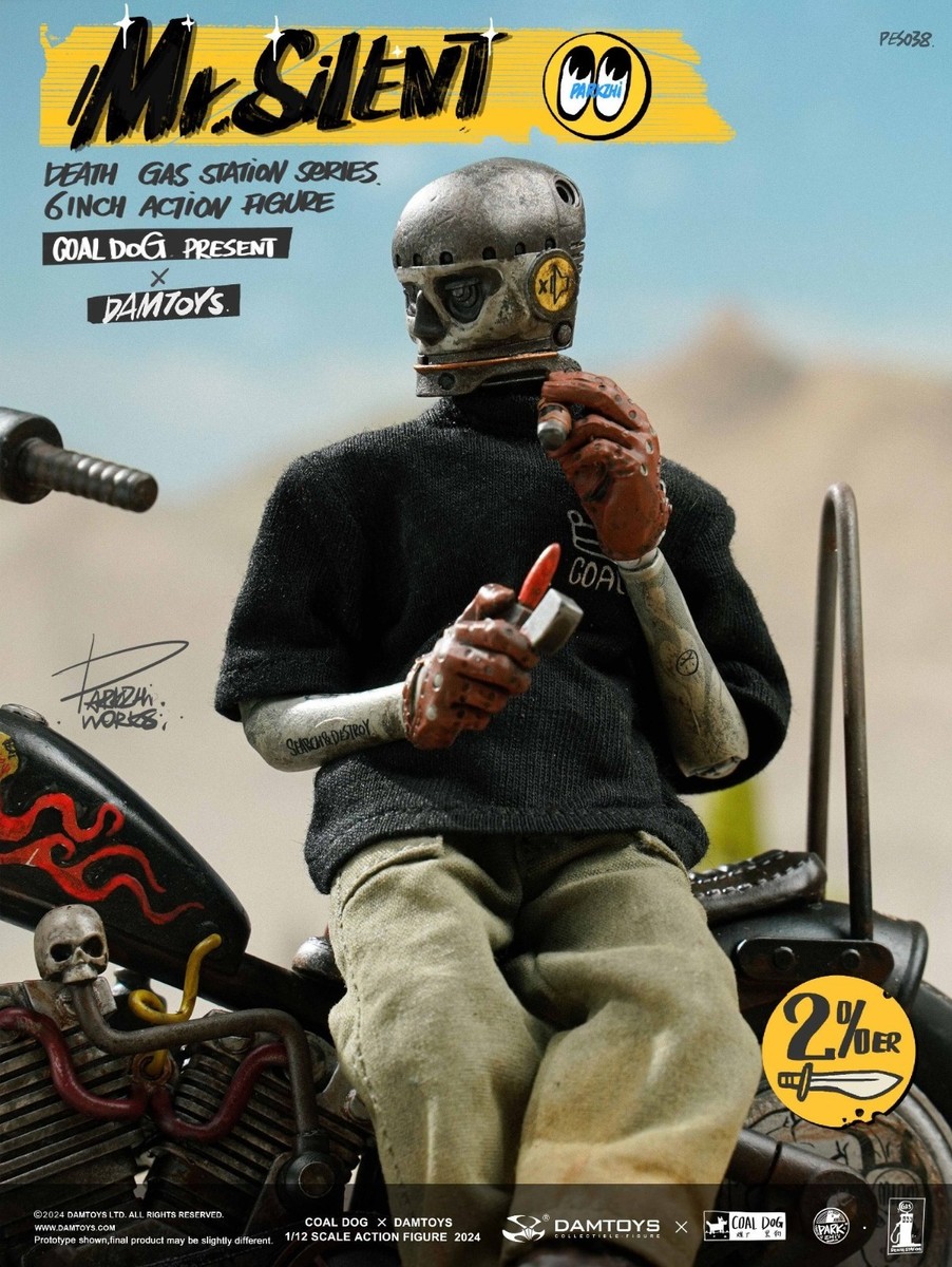 Coal Dog x DAMTOYS 1/12 PES038 Mr.Silent Death Gas Station Series