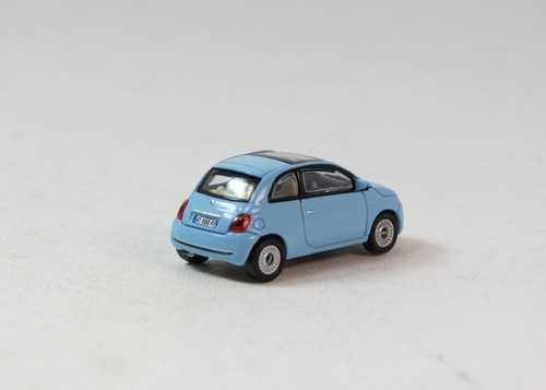 Norev Fiat 500 blue 2008 1/87 770064 - Foto 3 di 5