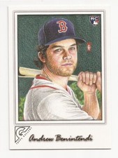 2017 Topps Gallery Baseball Red Sox Andrew Benintendi Rookie Card #126. rookie card picture