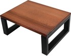 CONSDAN Step Stool with Metal Frame, Portable Step Stool for Bedroom Bathroom