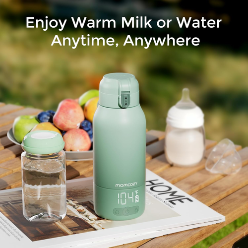Momcozy Portable Milk Warmer for Travel – Dual Heating Modes for Breast Milk & W - Picture 9 of 12