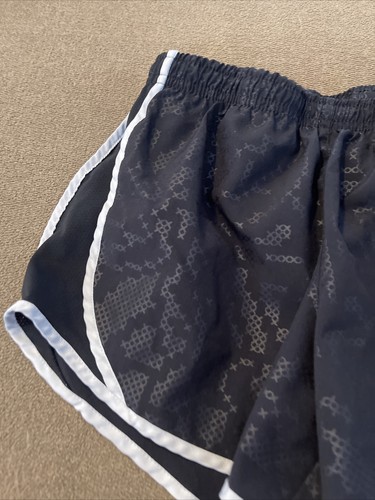 Nike Shorts Girls Medium Black Dri-Fit Training Lined Youth Kids (AH) - Picture 3 of 5