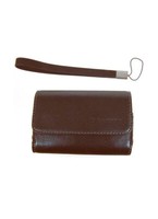 Blackberry 9000 Ledertasche Braun Horizontal