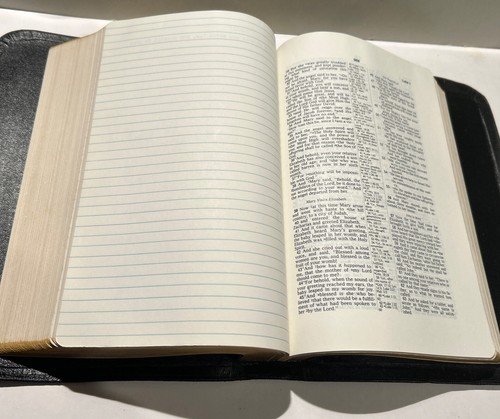 New American Standard Bible Loose Leaf Edition Genuine Leather OOP 1975 Mint! - Picture 14 of 24