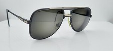 Vintage Marcolin 900 Black Pilot Metal Sunglasses Italy FRAMES ONLY