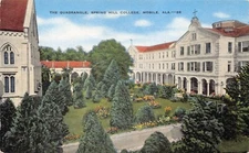 AL~ALABAMA~MOBILE~SPRING HILL COLLEGE~FOUNDED 1826~THE QUADRANGLE~C.1942