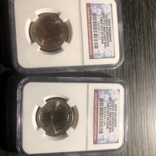 2007-P & D $1 George Washington Presidential Dollar First Day of Issue Brillant 