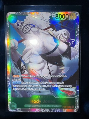 HANGRY & ANGRY ワンピース One Piece Wings Of Captain English OP06-035 Hody Jones SR