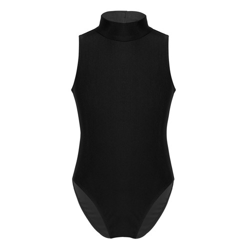 Girls Sleeveless Ballet Dance Gymnastics Leotard Jumpsuit Cutout Back Bodysuit  - Picture 112 of 120
