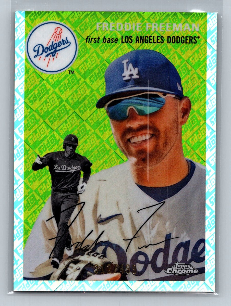 2022 TOPPS JAPAN EDITION BASEBALL Freddie Freeman Green /75（2023  