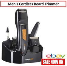 Men's Cordless Beard Trimmer VS Sassoon Body Shaver Clipper Hair Cutter Groomer