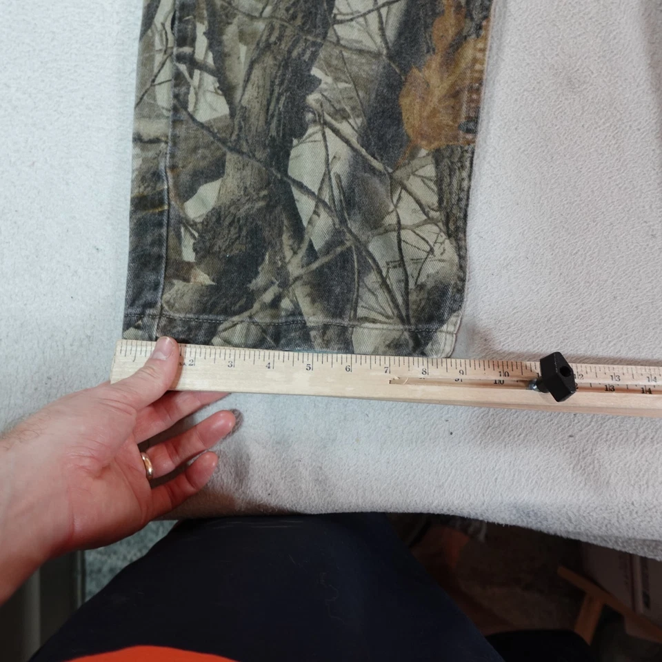 Vintage Wrangler Camo Pants Mens 36 Brown Hunt Realtree Hike Outdoor Fish 36x32 - Image 3 of 4