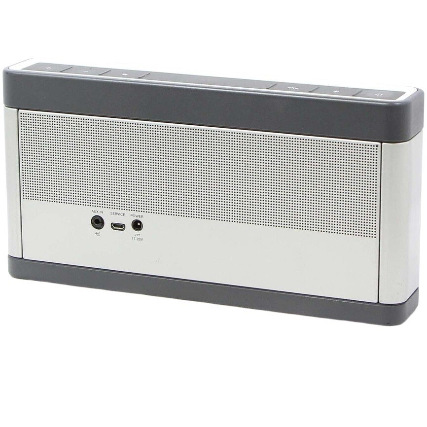 Bose SoundLink III Bluetooth Portable Speaker Gray Good GP