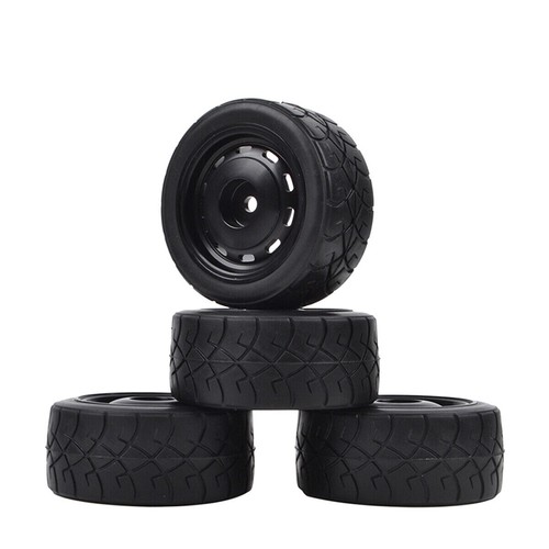 Aluminum Wheels w/Rubber Tires for Tamiya M03 M04 M05 M06 SW-01 Mini M-Chassis - Picture 8 of 11