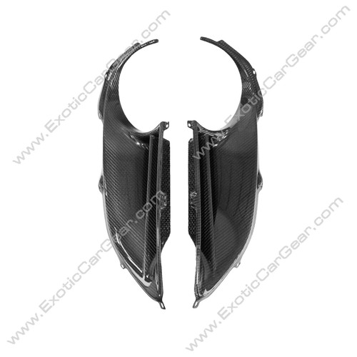 Luces traseras envolventes de fibra de carbono GT para Ferrari 488/F8 - Imagen 2 de 5