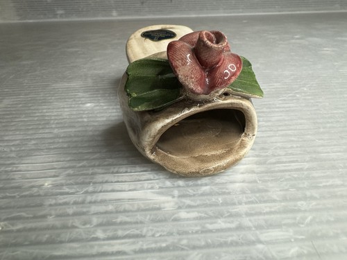 Nuova CAPODIMONTE Porcelain Sandal Figurine Italy - Picture 8 of 14