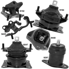 Engine Motor Mounts & Auto Trans Mounts 6PCS Set for Acura TSX 08-04 L4-2.4L