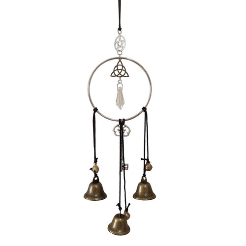 Witch Bell Doors Hangers Witch Wind Chime Home Protection Garden Hanging Decors