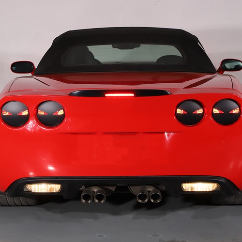 For Corvette C6 2005-2013 Eye Style Blackout Car Tail Light Sticker Decals Vinyl - Picture 4 of 12