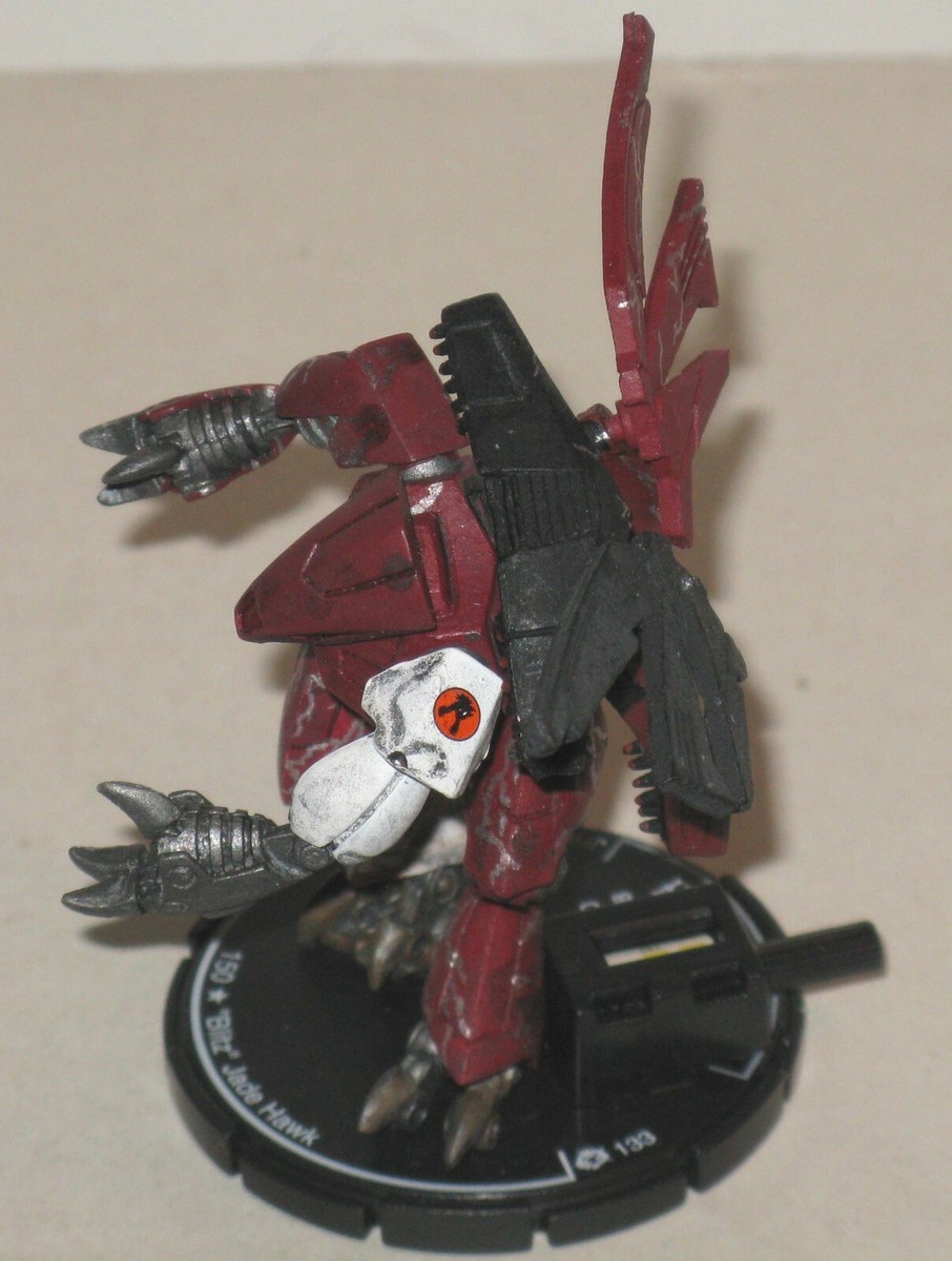 BLITZ JADE HAWK Mechwarrior LOOSE Figure JHK-03-H (WizKids BLITZ JADE HAWK Mechwarrior LOOSE Figure JHK-03-H (WizKids