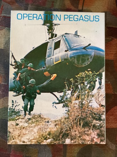 Operation Pegasus War Game, Mfg. by Task Force Games, G cond, Punched
