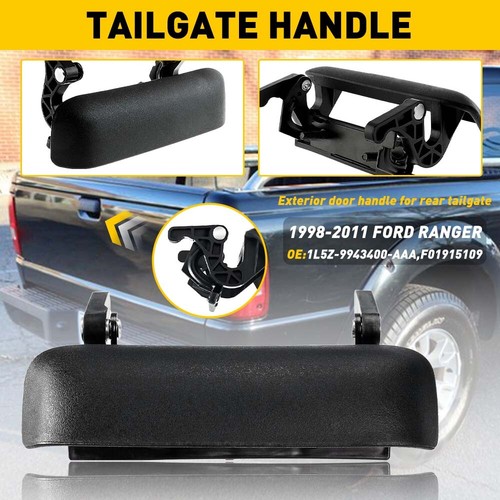 Poignée De Porte Hayon Arrière Noire Pour Ford Ranger US 1998-2011 - Réf 1L5Z-9943400-AAAA, Neuf, Garantie 2 Ans