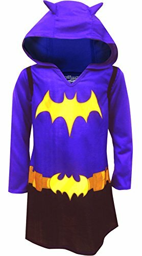 DC Comics Ensemble de pyjama fantaisie pour gar/çon avec cape et masque