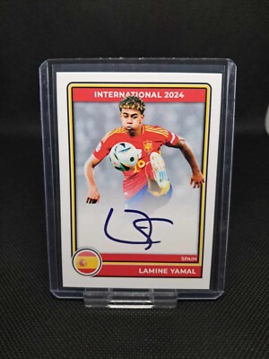 Lamine YAMAL SIGNATURE EURO International 2024 card - Print Lamine YAMAL SIGNATURE EURO International 2024 card - Print