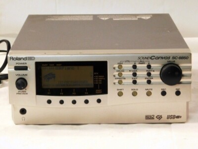 Roland SC-8850 Source Module - Silver for sale online | eBay