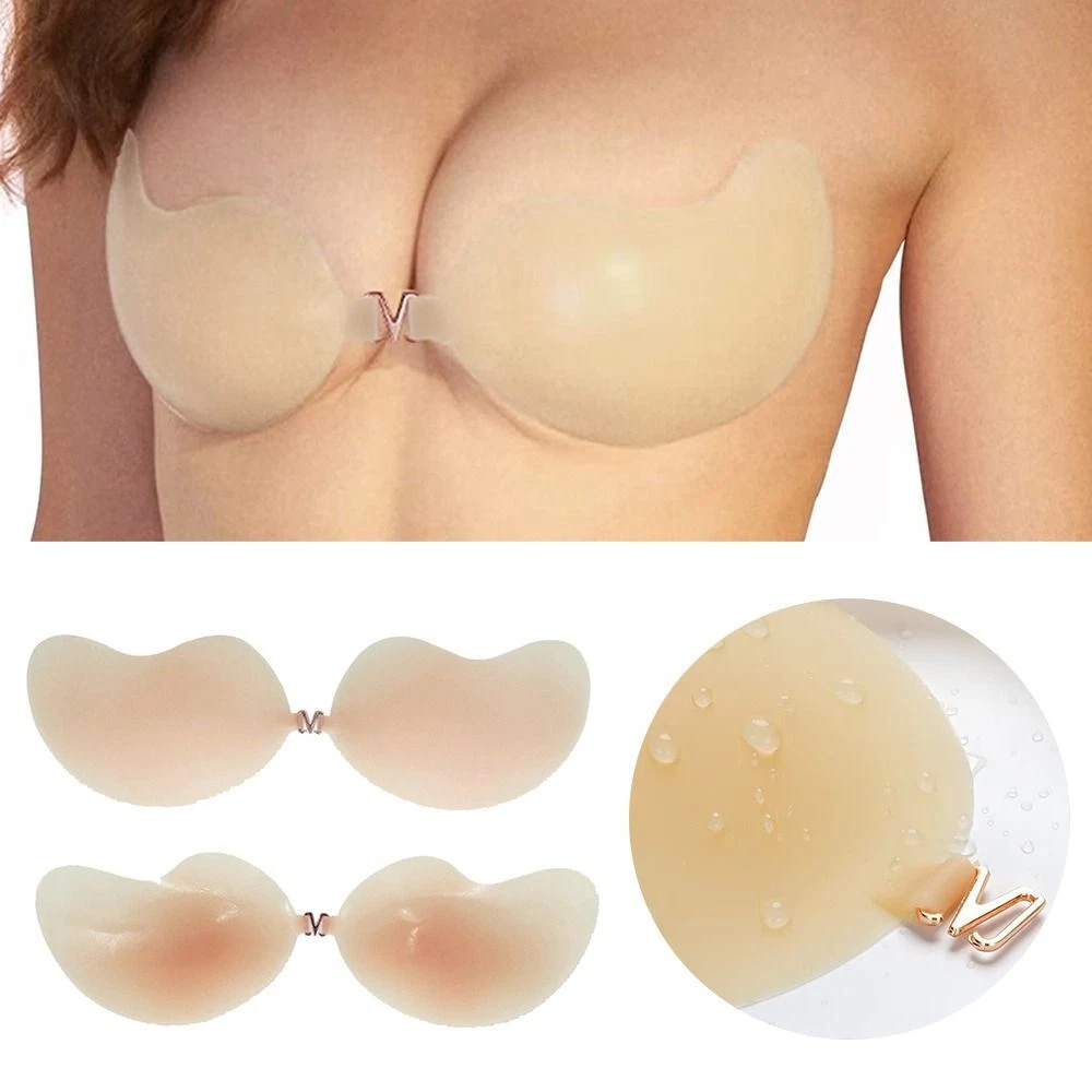 Invisible Sticky Bra Silicone Nude Invisible Bra Pad Sexy Nipple