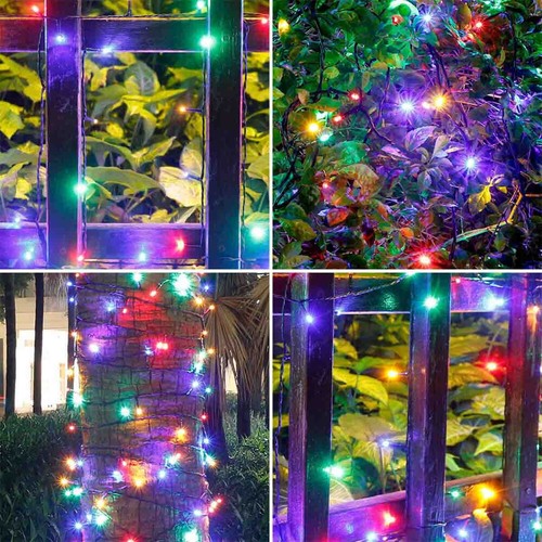 LED Solar String Lights Outdoor Garden Yard Decor Lamp Waterproof Fairy Light - Picture 5 of 26