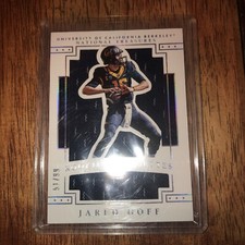 Jared Goff 2016 NTC  Silhouettes Materials RC 51/99 LIONS!!!