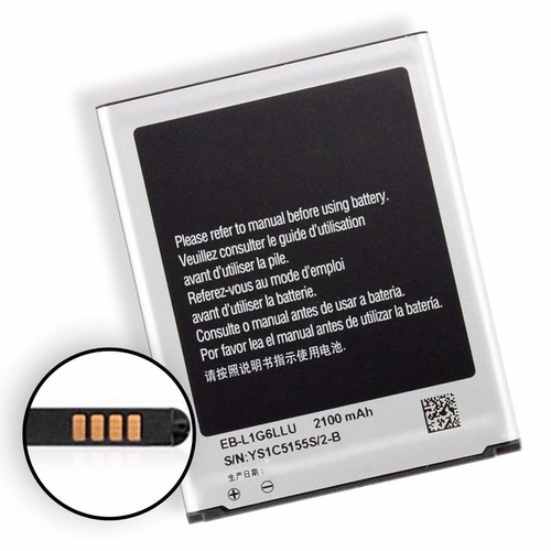 Batteria per Samsung Galaxy S3 i9300 EB-L1G6LLU CAPACITA' ORIGINALE - Foto 3 di 4