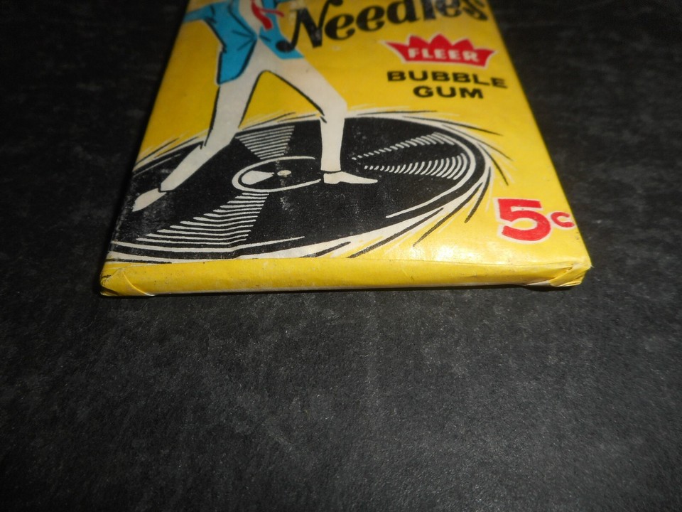 1960 SPINS AND NEEDLES 5c UNOPENED CARD PACK FLEER *RARE* eBay