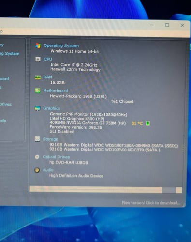 Big Touchscreen Laptop HP Envy 17" Intel i7 16GB RAM 1TB SSD + 1TB NVIDIA Win11. - Picture 5 of 11