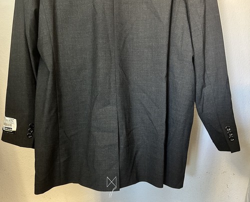 Edward Men's New 50R Charcoal Redwood and Ross Signature Suit Jacket - Picture 6 of 8