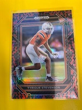 RS17939 2023 Panini Prizm Draft Picks Prizms Snakeskin #195 Tyrique Stevenson RC