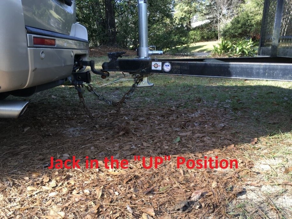 The Ultimate Rapid Adjusting Drop Leg Top Wind 2000# Trailer Jack - Foto 2