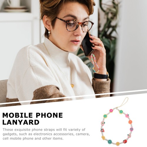 Cordino Per Telefono Con Perline Corde Appendere La Fotocamera Ciondoli - Zdjęcie 4 z 12