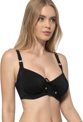 DORINA Curve Fiji Women Full Coverage Cup Bra Bikini Top Unpadded Black - 40DD