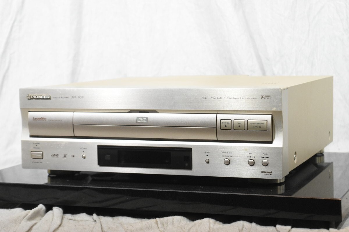 Pioneer Laserdisc Player DVL-909 CD LD DVD Gold