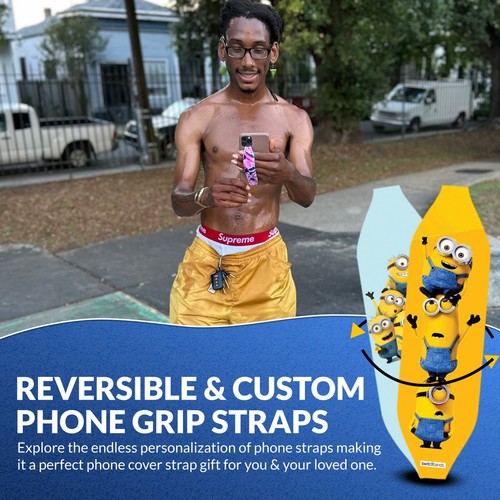 Universal Phone Grip Straps for Secure Handling | Reversible - 第 56/81 張圖片